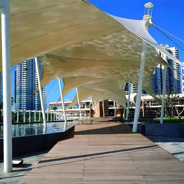 孟州市膜结构景观棚